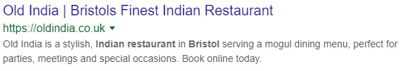 google resultat seo